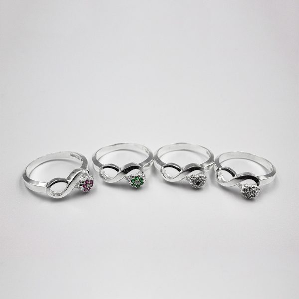 Anillo plata 925 con zirconia